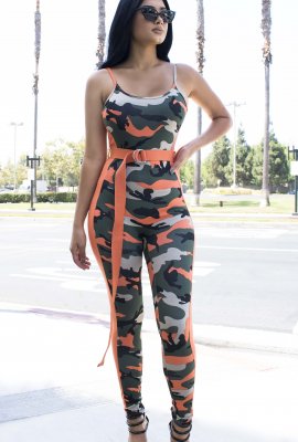 SEXY FATIGUE JUMPSUIT